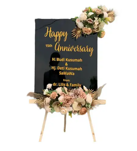 Papan Bunga Akrilik Pekutan